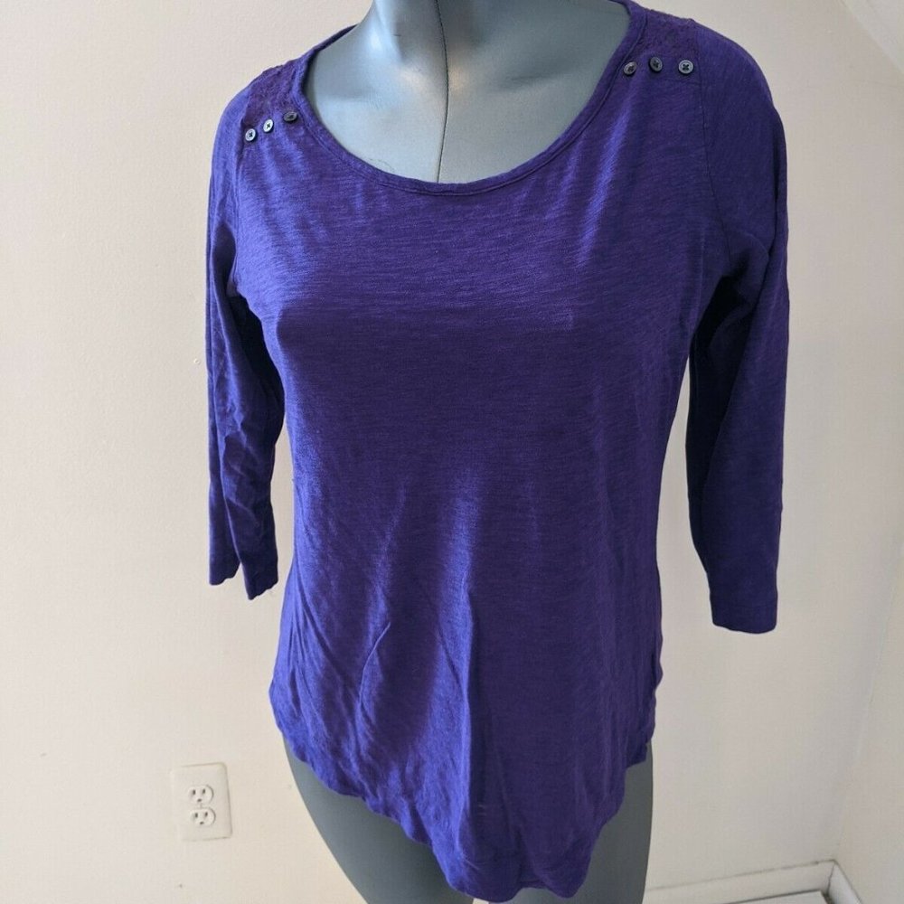 Express Women's Purple Shirt Size M